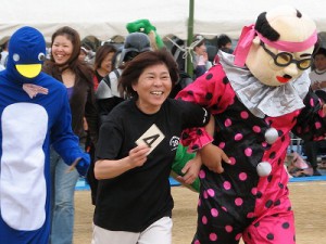 元気なお父さんと巡り逢えて幸せそうです。